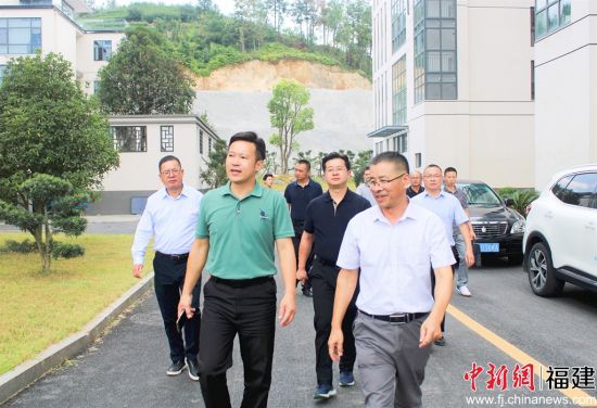 走访调研现场。林榕生 摄