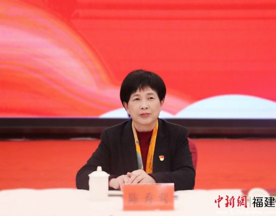 蕉城区政协主席陈秀莺。 林榕生 摄